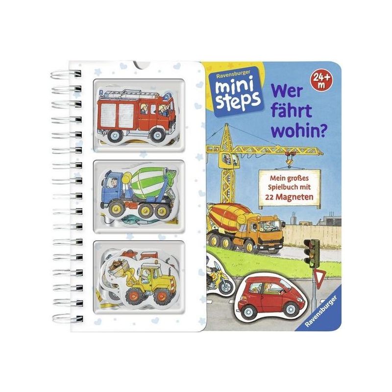 Ravensburger - Wer fährt wohin? Magnet- Spielbuch