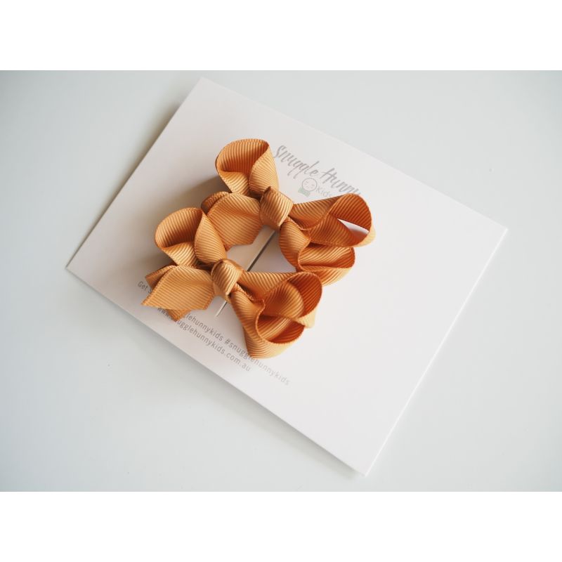 Snuggle Hunny - 2er Set Haarclip Mustard