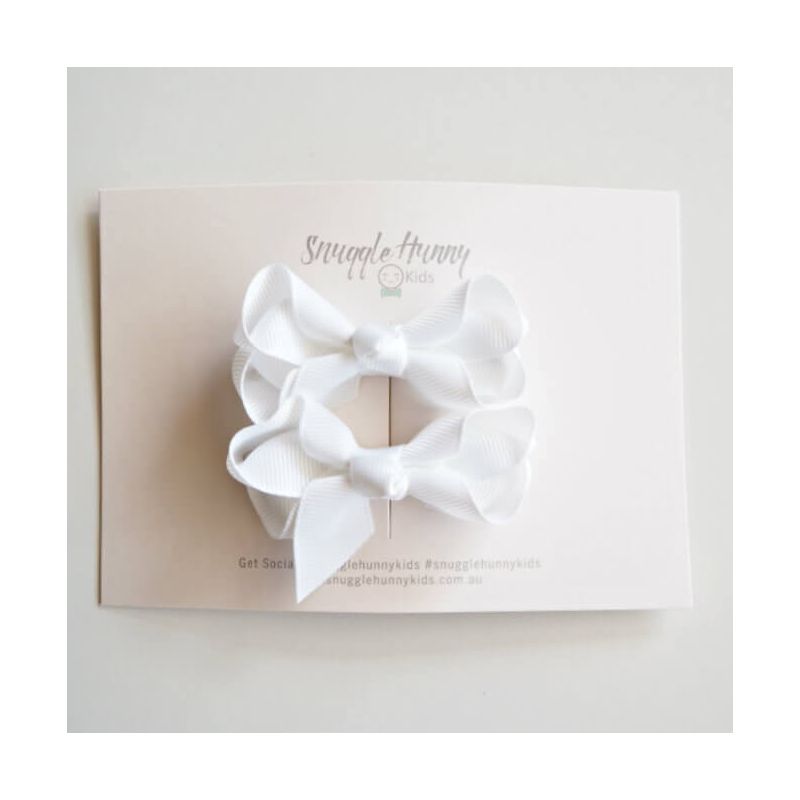 Snuggle Hunny - 2er Set Haarclip Weiss