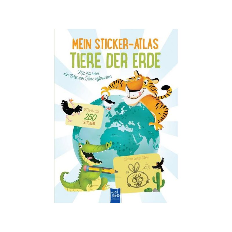 YoYo Books - Mein Sticker-Atlas Tiere der Erde