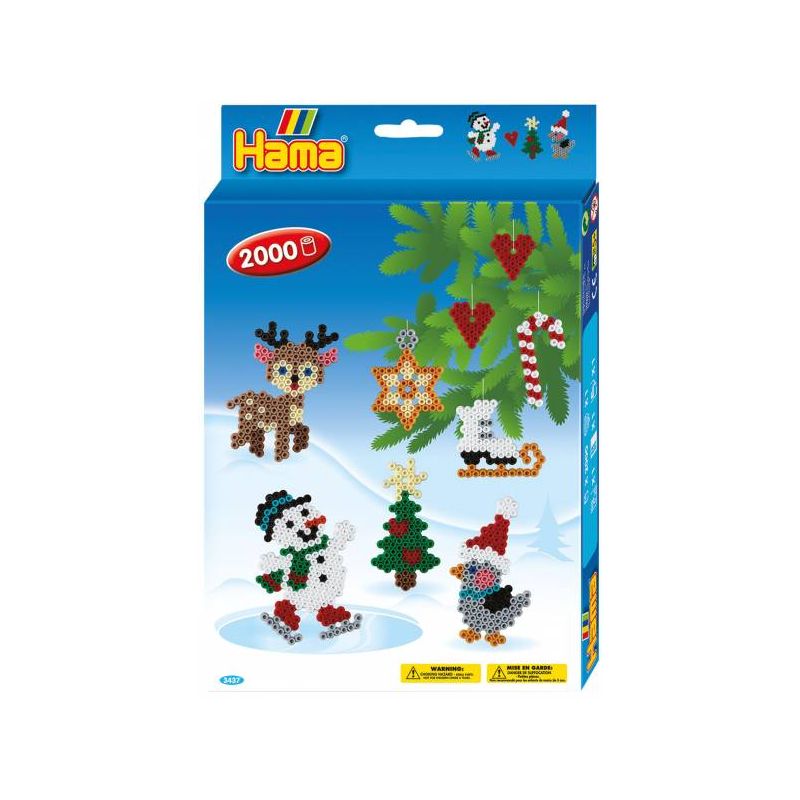 Hama - Midi Bügelperlen Geschenkpackung Weihnacht