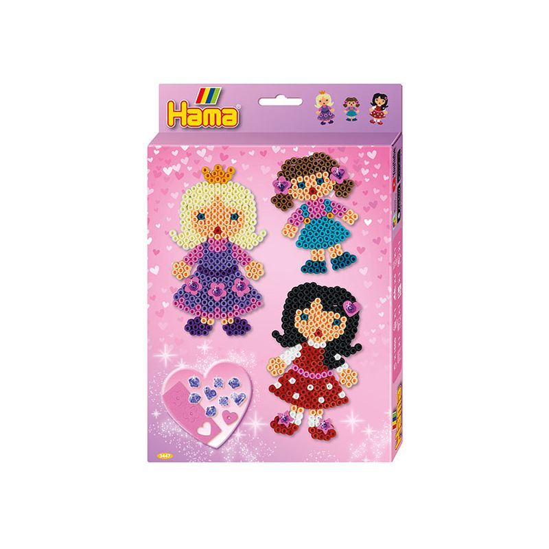 Hama - Midi Bügelperlen Geschenkpackung Puppen