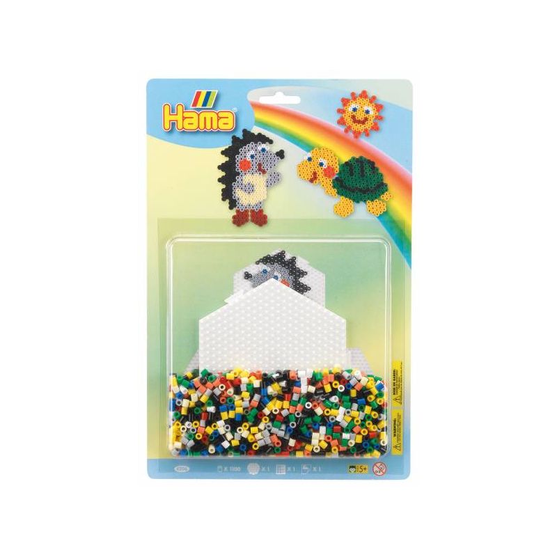 Hama - Bügelperlen Midi Igel und Schildkröte