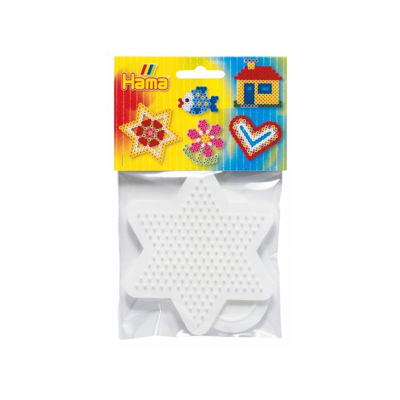 Hama - Midi Stiftplatten 2er Set Herz und Stern