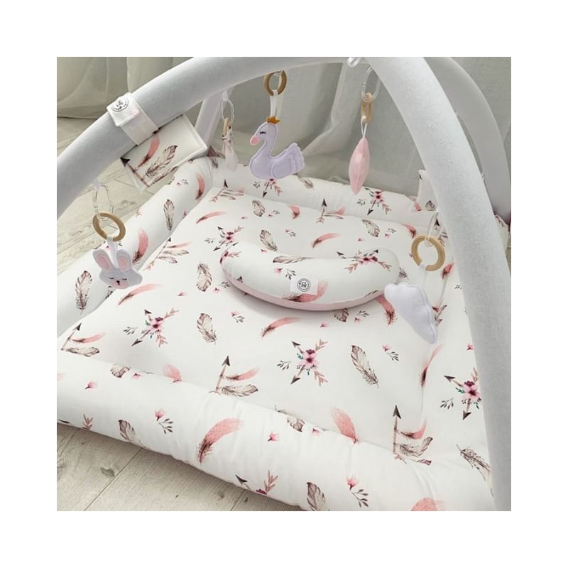 jhett & co - Spielbogen Pink Boho Feathers