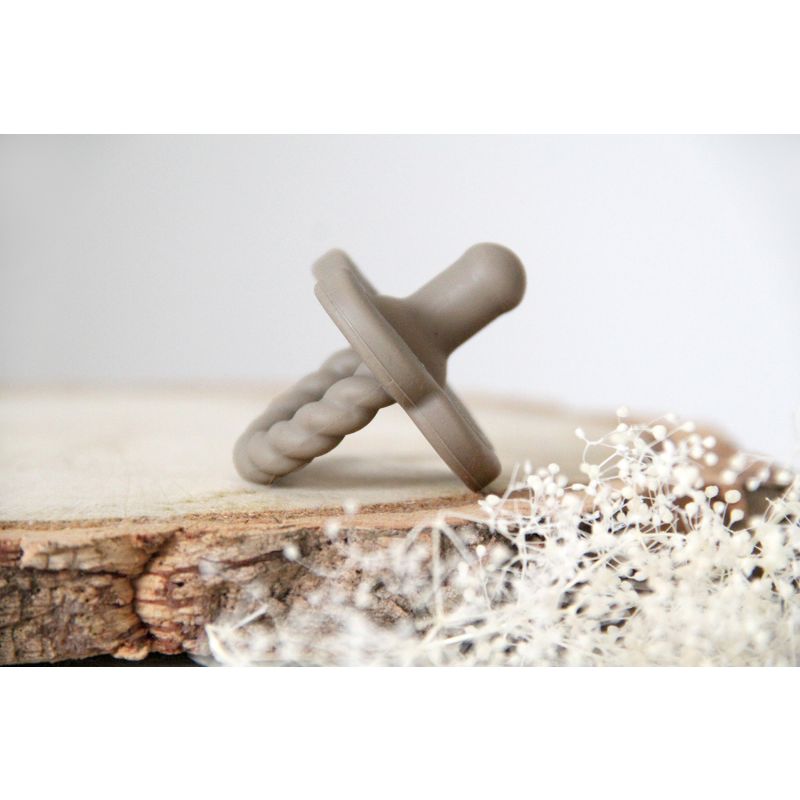 Mrs Ertha - Silikon Schnuller Taupe