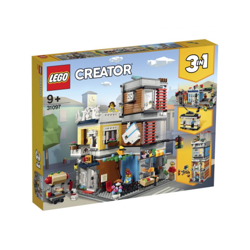 LEGO® Creator 31097 - Stadthaus mit Zoohandlung & Café