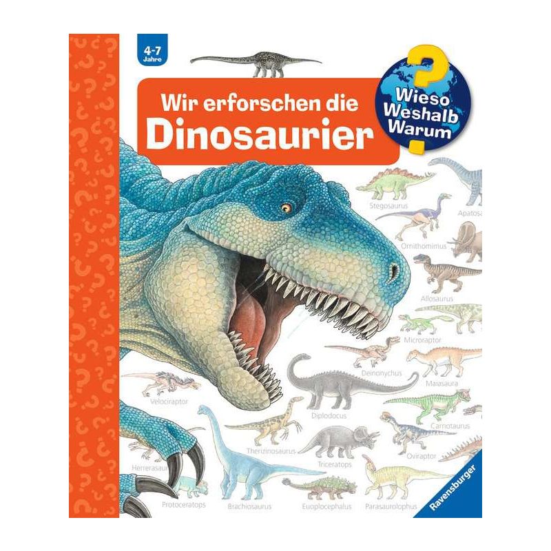 Ravensburger tiptoi® - Wir erforschen die Dinosaurier (ohne Stift)