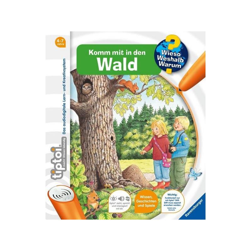 Ravensburger tiptoi® - Komm mit in den Wald