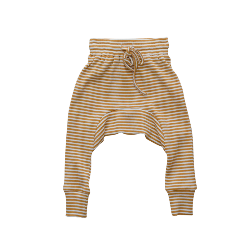 Two Darlings - Harem Hosen Mustard Stripes