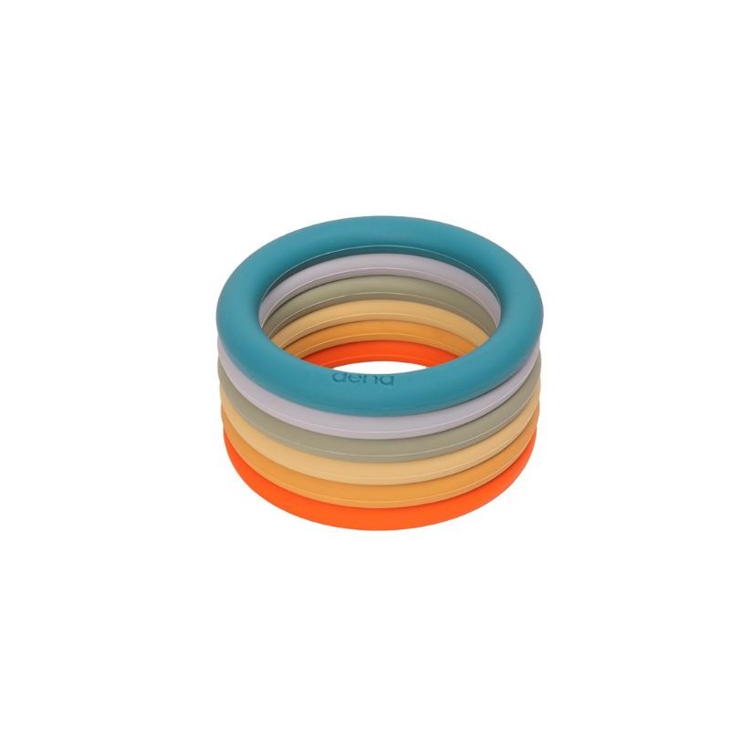 Dëna - Silikon Sensorikringe Erdfarben