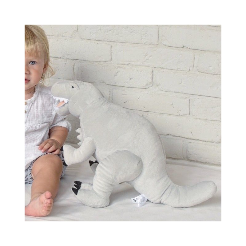 Melootka - Plüsch T - Rex grau