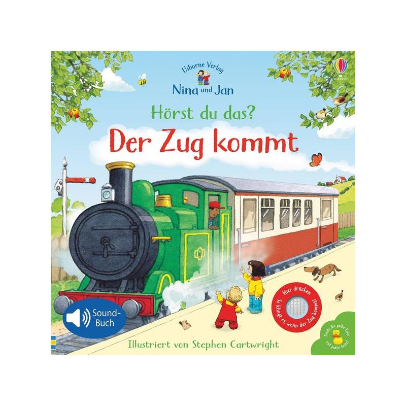 Usborne Verlag - Nina und Jan - Hörst du das? Der Zug kommt