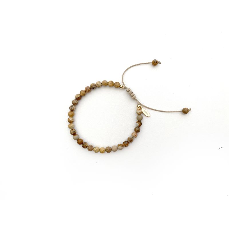 Mrs Ertha - Kinderarmband Picture Jasper