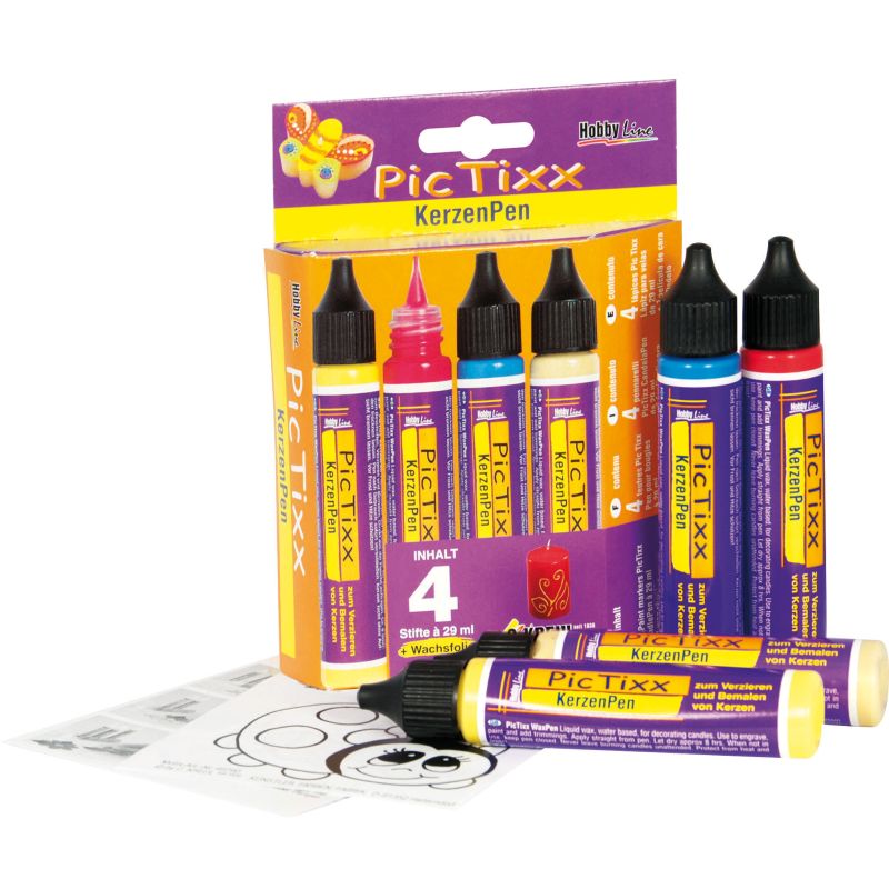 KREUL - PicTixx KerzenPen 4er Set