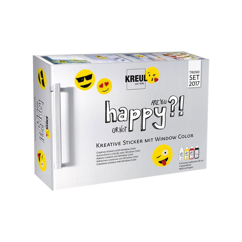 KREUL - Window Color Happyset Sticker