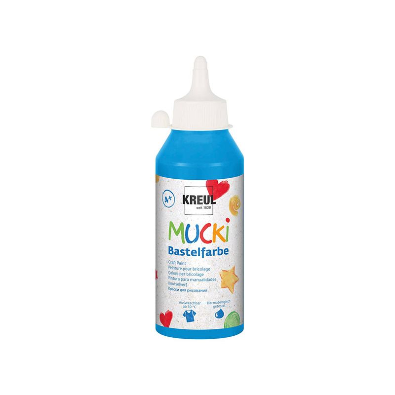 KREUL - MUCKI Bastelfarbe Blau 250ml