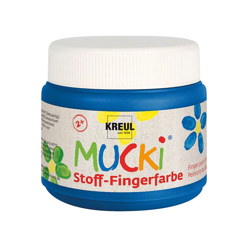 KREUL - MUCKI Fingerfarbe Blau 150 ml