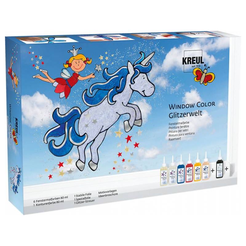 KREUL - Window Color Set Glitzerwelt