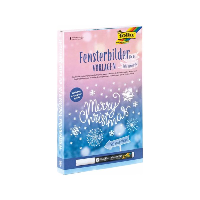 Folia - Fensterbilder-Vorlage "Kalte Jahreszeit"