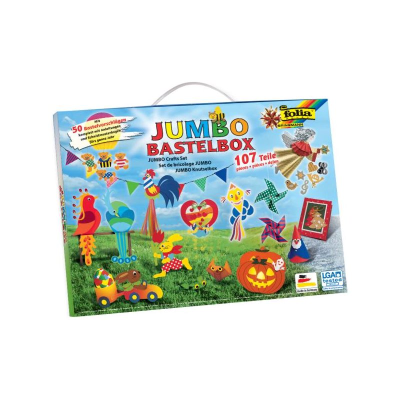 Folia - Bastelpapierkoffer Jumbo