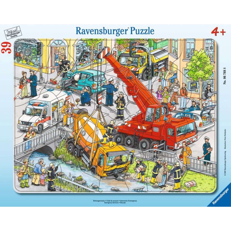 Ravensburger - Kinderpuzzle "Rettungseinsatz"