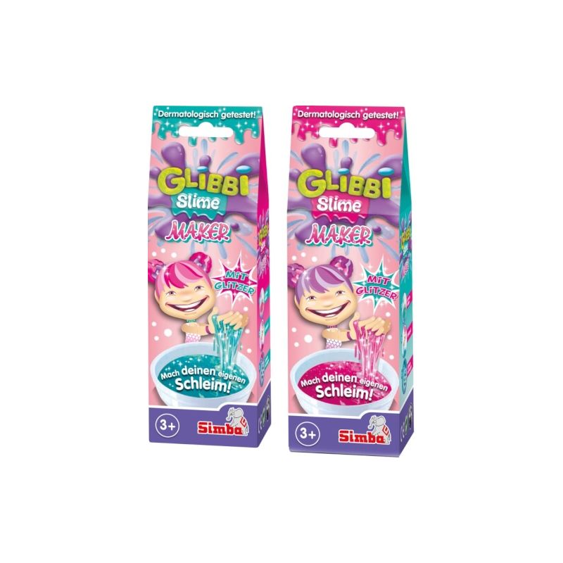 Simba - Glibbi Glitter Slime Maker, 2-sort.