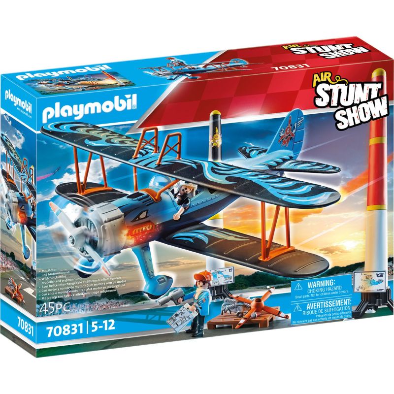 PLAYMOBIL® 70831 - Air Stuntshow Doppeldecker "Phönix"