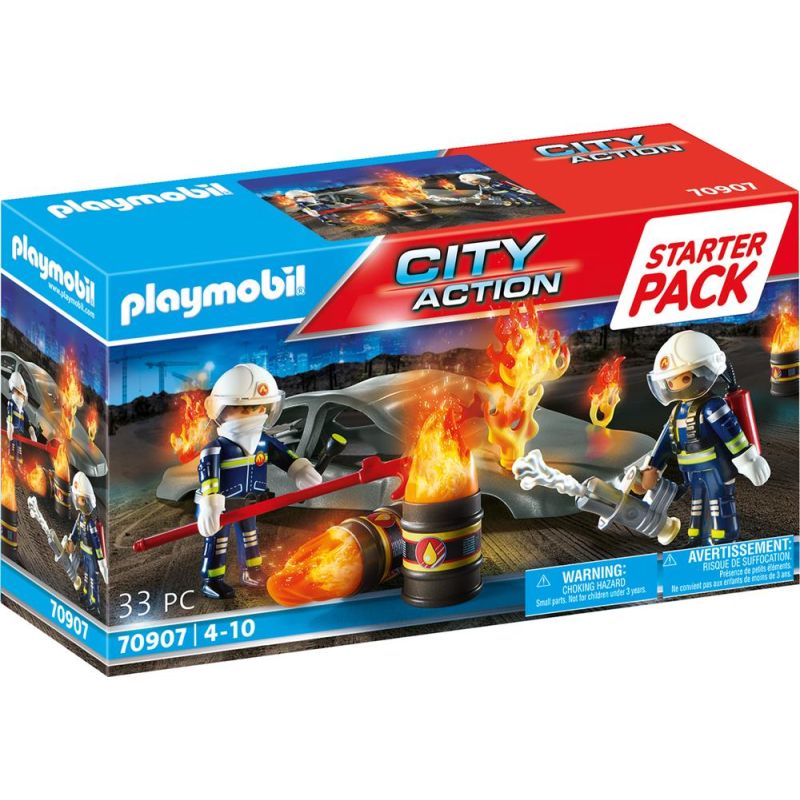 PLAYMOBIL® 70907 - Starter Pack Feuerwehrübung