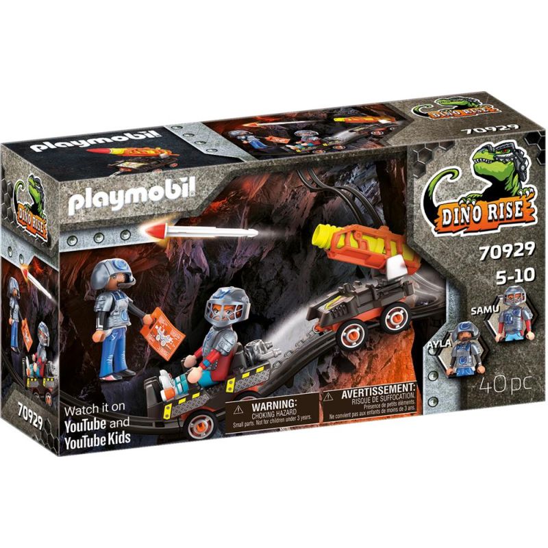PLAYMOBIL® 70929 - Dino Mine Raketenkart