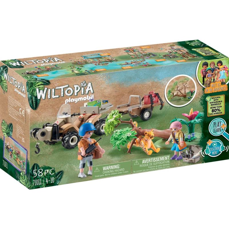 PLAYMOBIL® 71011 - Wiltopia - Tierrettungs-Quad