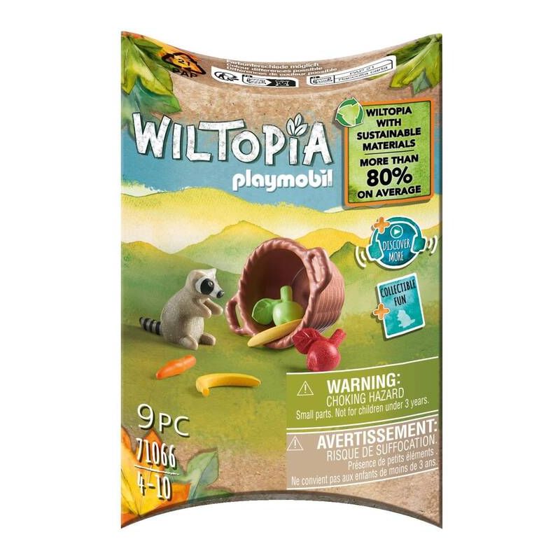 PLAYMOBIL® 71066 - Wiltopia - Waschbär