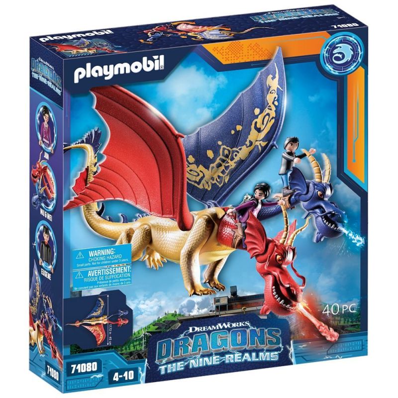 PLAYMOBIL® 71080 - Dragons: The Nine Realms - Wu & Wei mit Jun