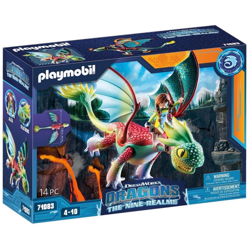 PLAYMOBIL® 71083 - Dragons: The Nine Realms - Feathers & Alex