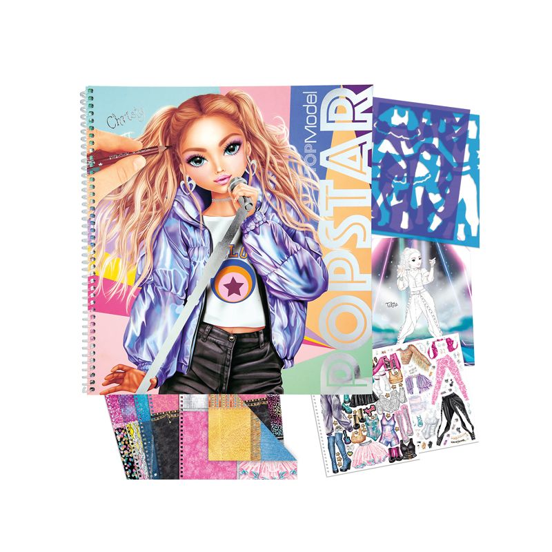 Depesche - TOPModel Popstar Malbuch