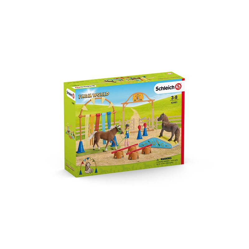 Schleich 42481 Farm World - Pony Agility Training