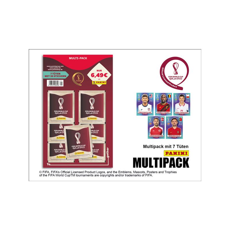 FIFA WM 2022 Sticker - Multipack