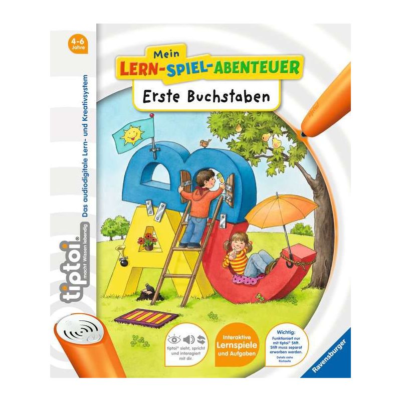 Ravensburger tiptoi® - Erste Buchstaben (ohne Stift)