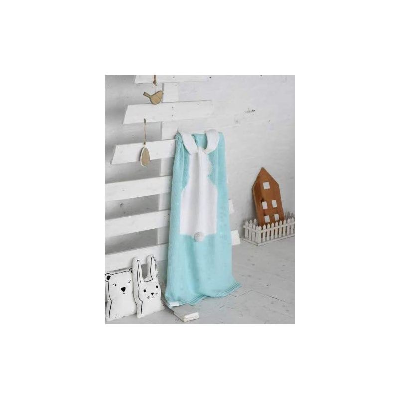 Apero - Knit Manufactory - Decke Bunny Mint