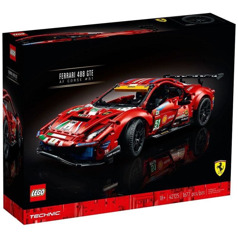LEGO® Technic 42125 - Ferrari 488 GTE "AF Corse #51"