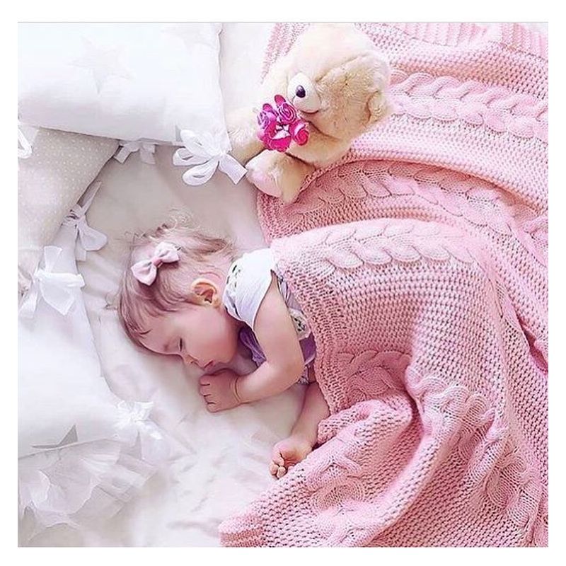 Apero - Knit Manufactory - Lilian Decke Pink