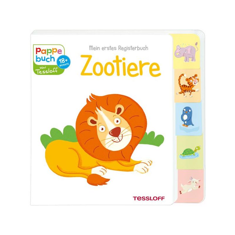 Tessloff Verlag - Mein erstes Registerbuch Zootiere