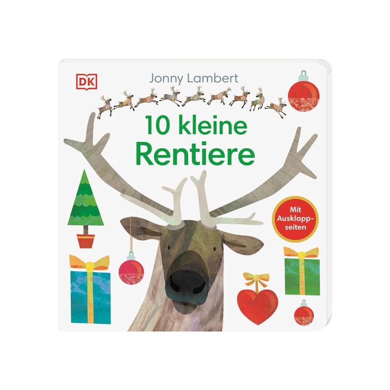 Dorling Kindersley - 10 kleine Rentiere - Erstes zählen