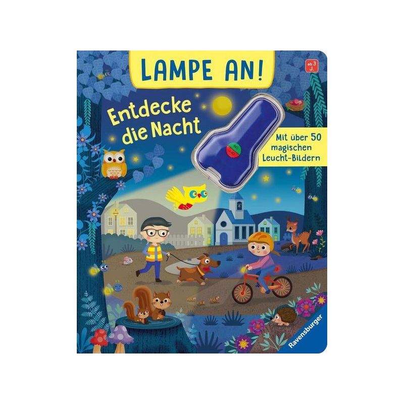 Ravensburger - Lampe an! Entdecke die Nacht - Magische Bilder