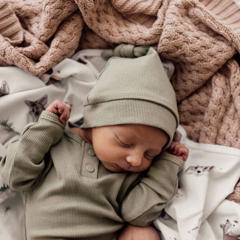 Snuggle Hunny - Newborn Beanie Ripped Dewkist