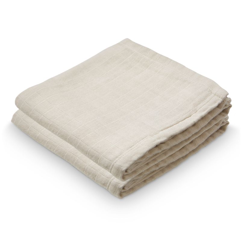 Cam Cam Copenhagen Muslin 2er Set Light Sand