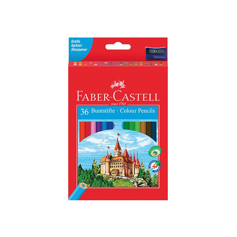 Faber-Castell - Buntstifte Castle 36er Set