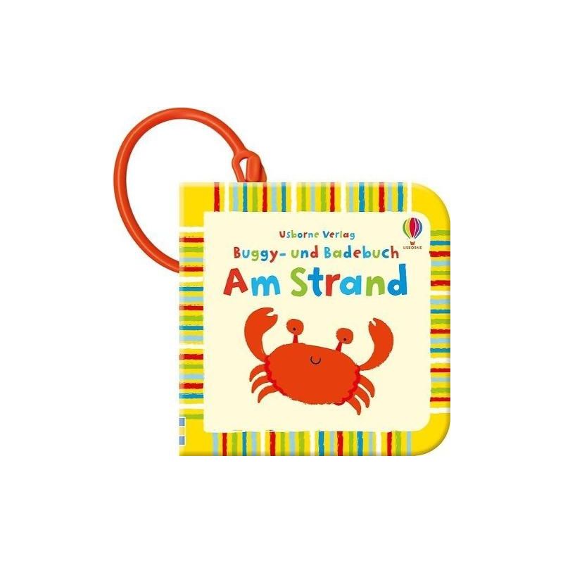 Usborne Verlag - Buggy- und Badebuch: Am Strand