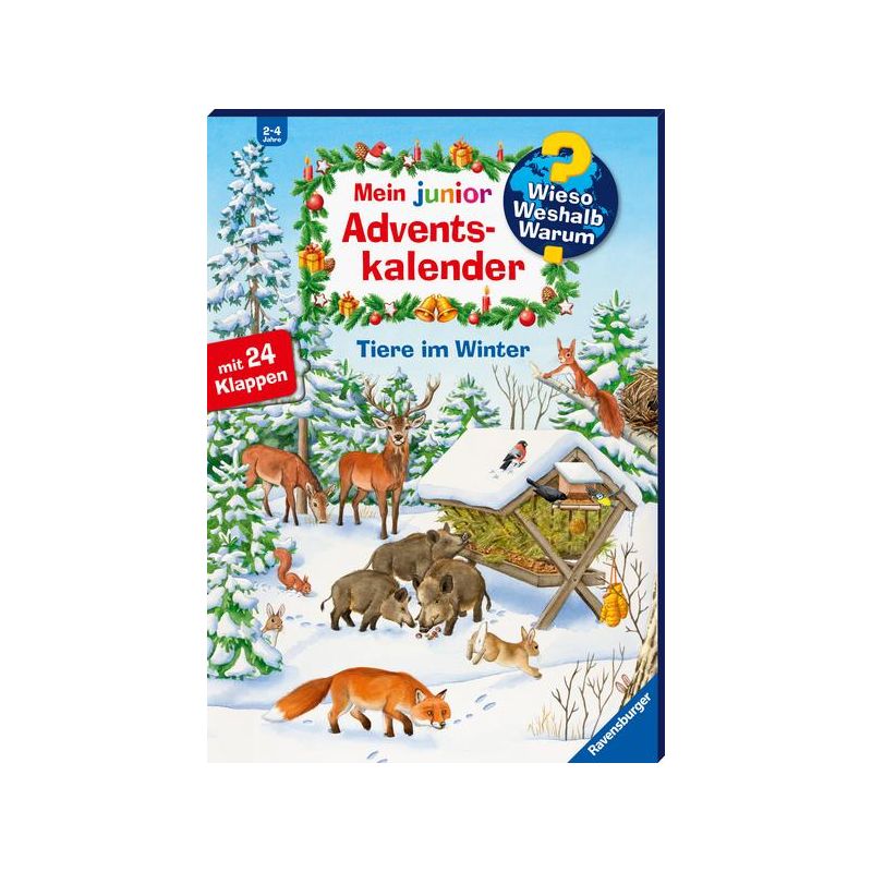 Wieso? Weshalb? Warum? Mein junior Adventskalender Tiere im Winter