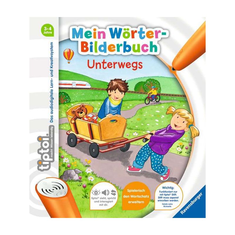 Ravensburger tiptoi® - Mein Wörter-Bilderbuch Unterwegs (ohne Stift)